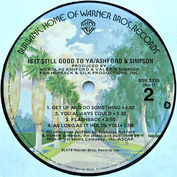 Ashford & Simpson – Is It Still Good To Ya