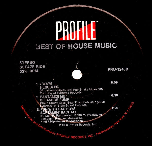 Various – Best Of House Music