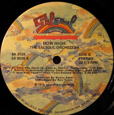 The Salsoul Orchestra – How High