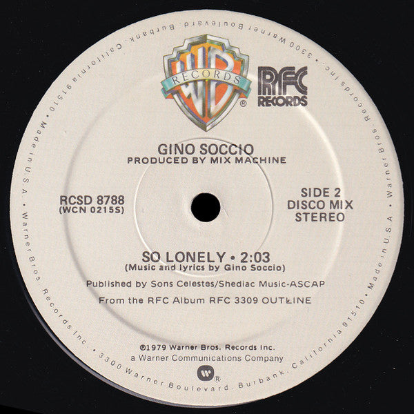 Gino Soccio – Dancer