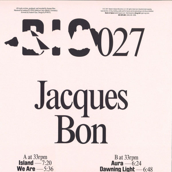 Jacques Bon – Dawning Light