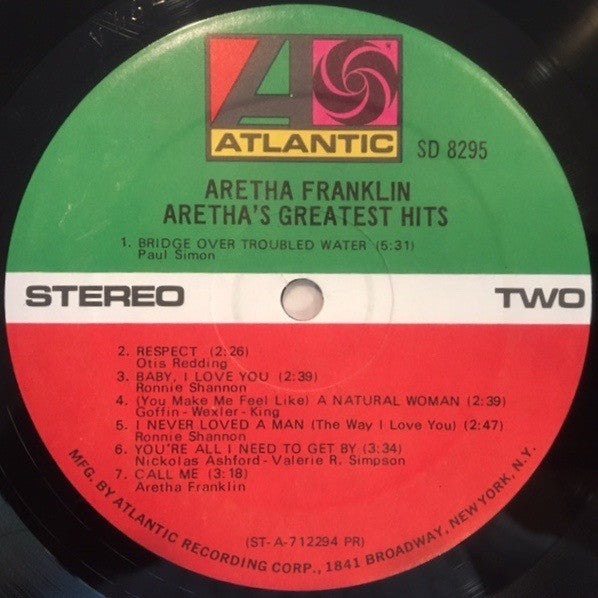 Aretha Franklin – Aretha's Greatest Hits