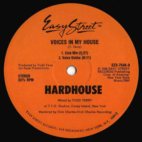 Hardhouse – Voices In My House