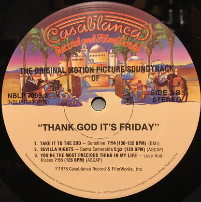 Various – Thank God It's Friday (The Original Motion Picture Soundtrack)