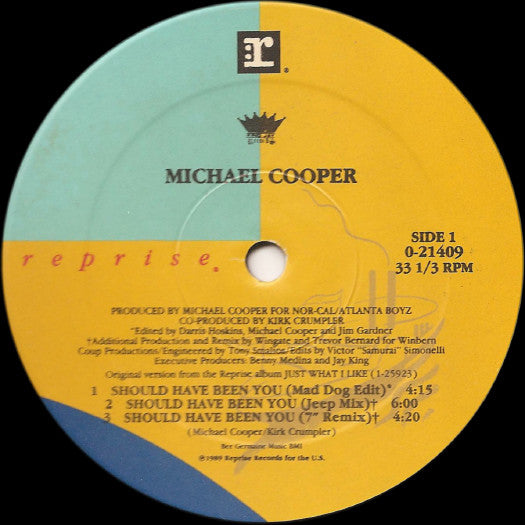 Michael Cooper – Should Have Been You