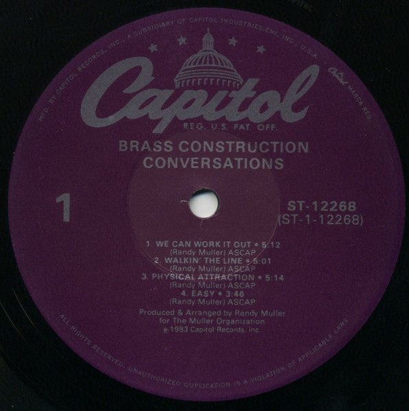 Brass Construction – Conversations