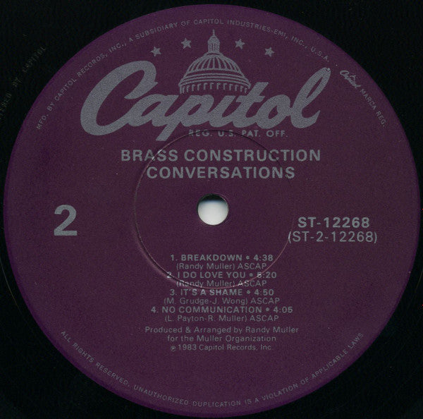 Brass Construction – Conversations