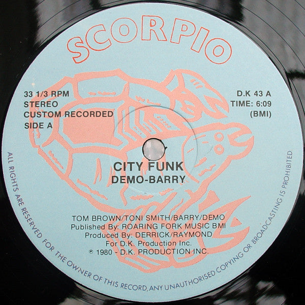 Demo-Barry – City Funk