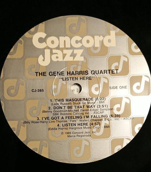 The Gene Harris Quartet – Listen Here!