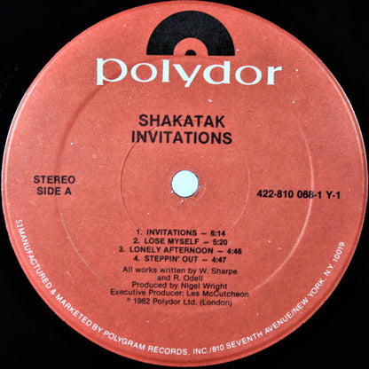 Shakatak – Invitations