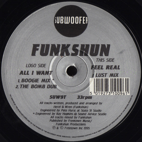 Funkshun – All I Want