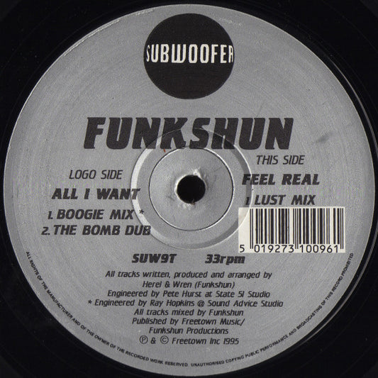 Funkshun – All I Want