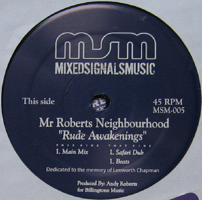 Mr Roberts Neighbourhood – Rude Awakenings