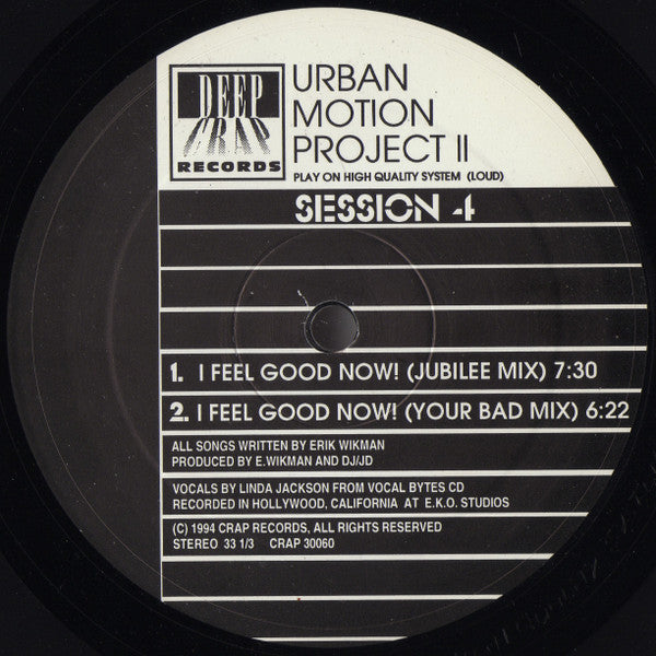 Urban Motion Project II – Holiday / I Feel Good Now!