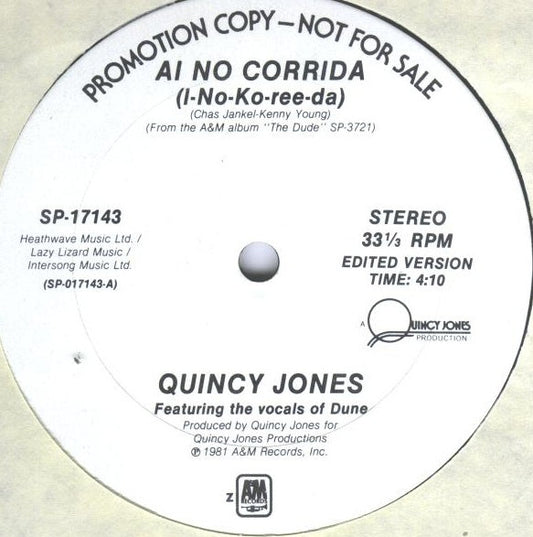 Quincy Jones – Ai No Corrida (I-No-Ko-Ree-Da)