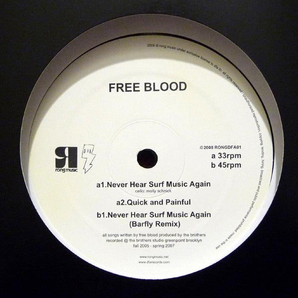 Free Blood – Never Hear Surf Music Again