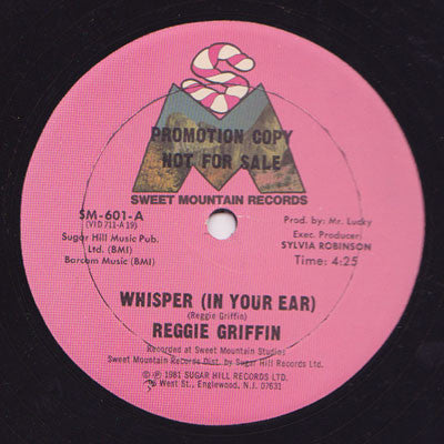 Reggie Griffin – Whisper (In Your Ear) / B Mice Elf