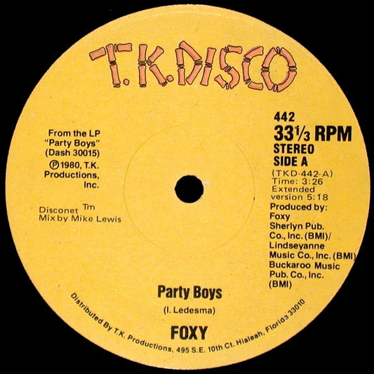 Foxy – Party Boys