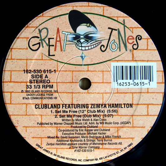 Clubland Featuring Zemya Hamilton – Set Me Free