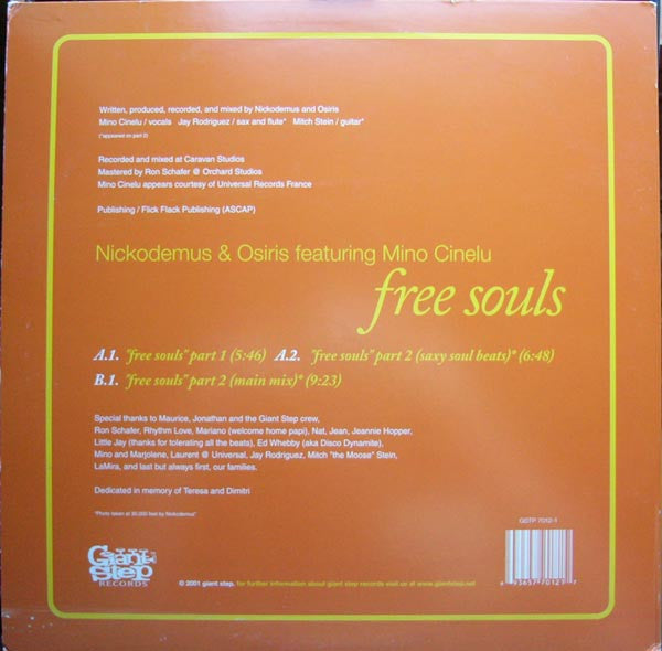 Nickodemus & Osiris Featuring Mino Cinelu – Free Souls