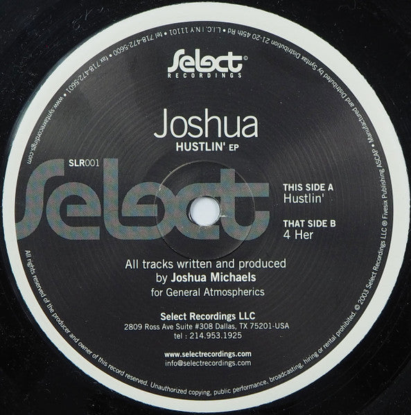 Joshua – Hustlin' EP