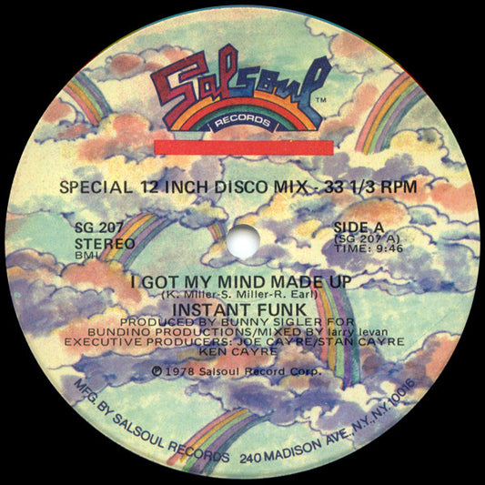 Instant Funk – I Got My Mind Made Up / Crying