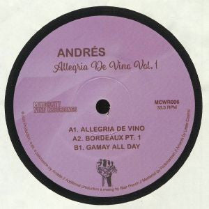Andrés – Allegria De Vino Vol. 1