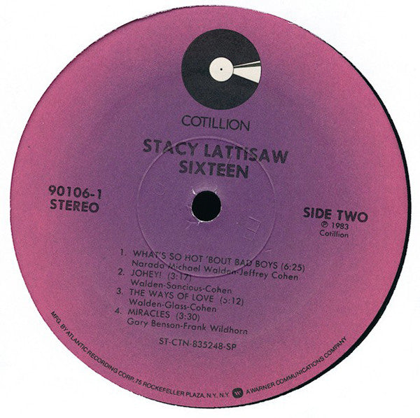 Stacy Lattisaw – Sixteen