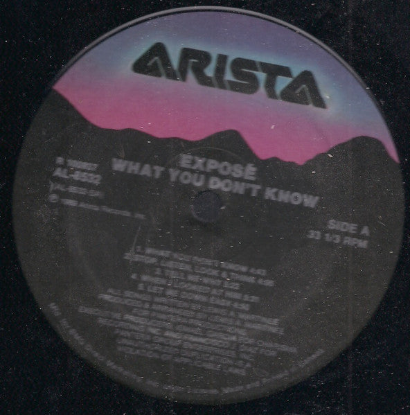 Exposé – What You Don't Know