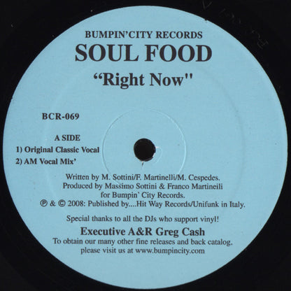 Soul Food – Right Now