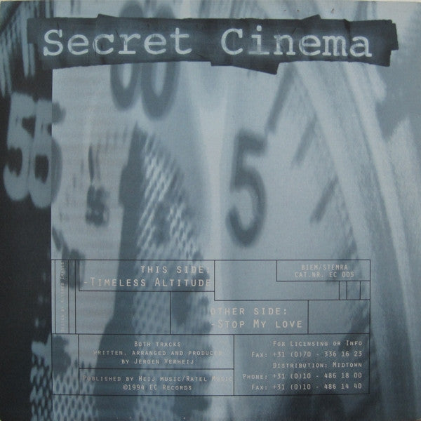 Secret Cinema – Timeless Altitude