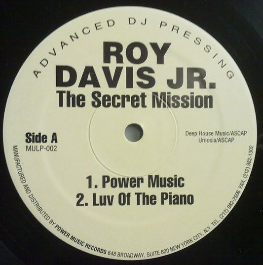 Roy Davis Jr. – The Secret Mission