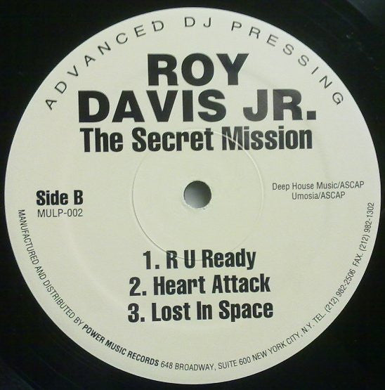 Roy Davis Jr. – The Secret Mission