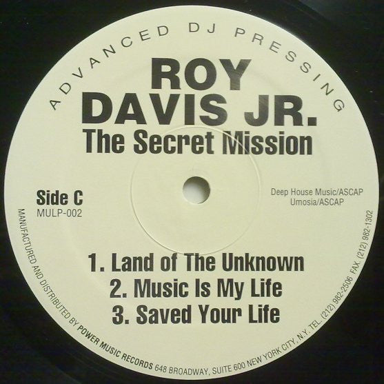 Roy Davis Jr. – The Secret Mission