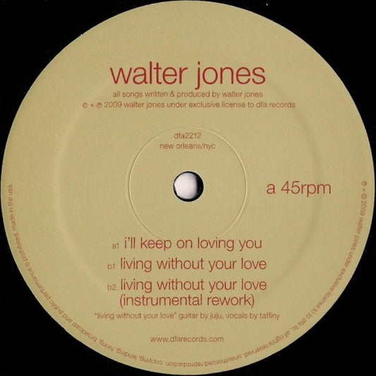 Walter Jones – I'll Keep On Loving You