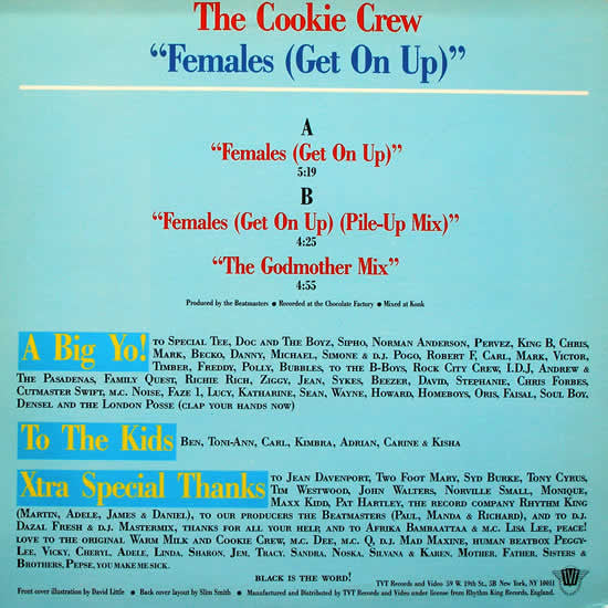 The Cookie Crew – Females (Get On Up)