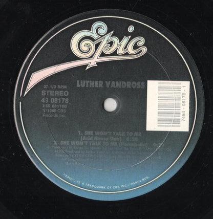 Luther Vandross – She Won't Talk To Me