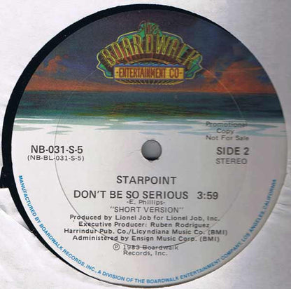 Starpoint – Don't Be So Serious