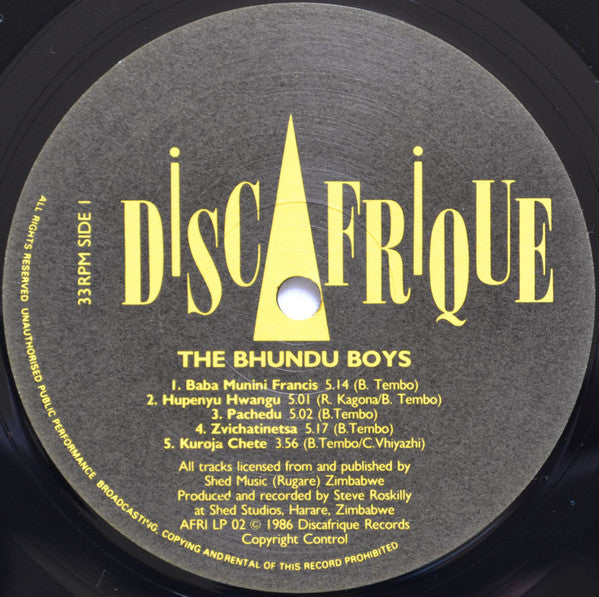 The Bhundu Boys – Shabini