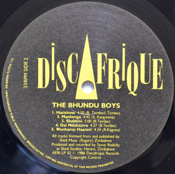 The Bhundu Boys – Shabini