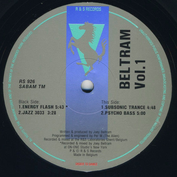 Joey Beltram – Beltram Vol. 1