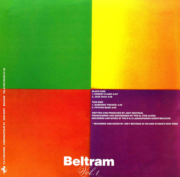 Joey Beltram – Beltram Vol. 1