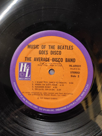 The Average Disco Band – Music Of The Beatles Goes Disco