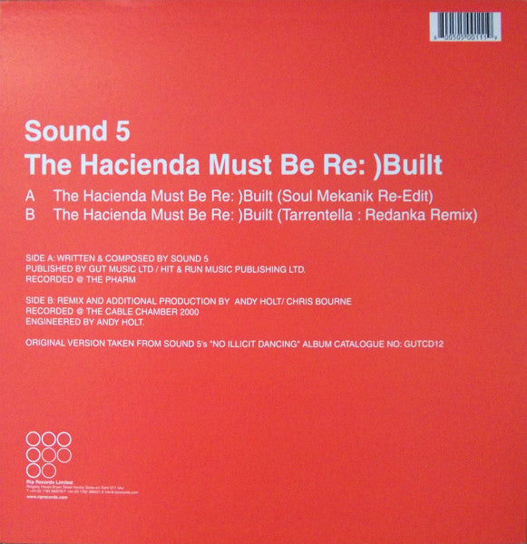 Sound 5 – The Hacienda Must Be Re: )Built