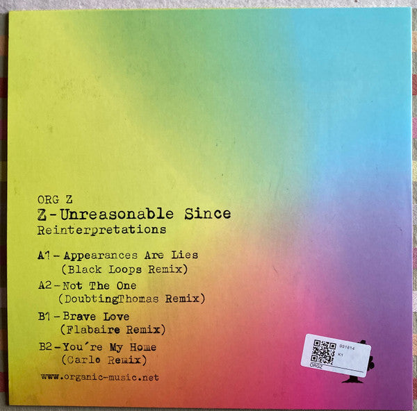Z – Unreasonable Since (Reinterpretations)