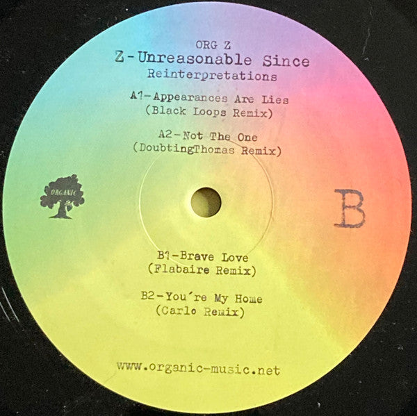 Z – Unreasonable Since (Reinterpretations)