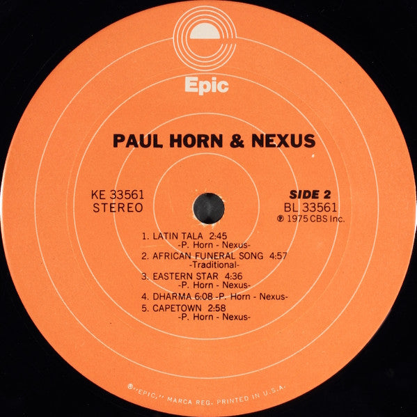 Paul Horn + Nexus (18) – Paul Horn + Nexus