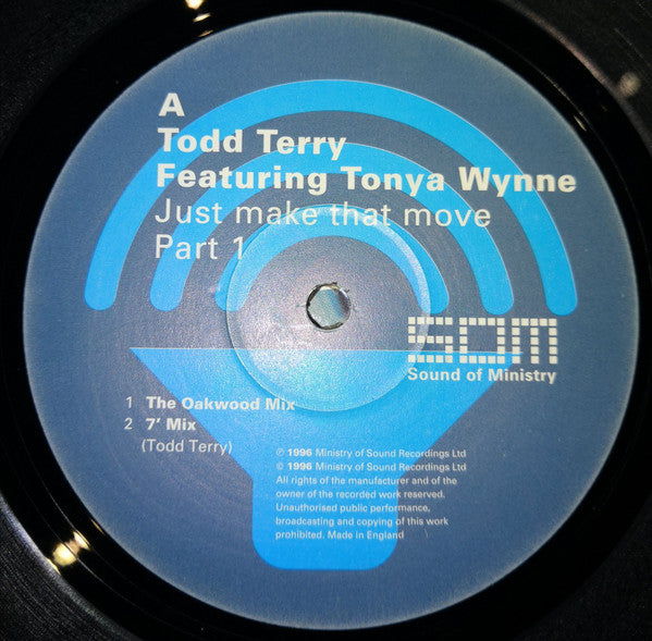 Todd Terry – Just Make That Move (Part One)