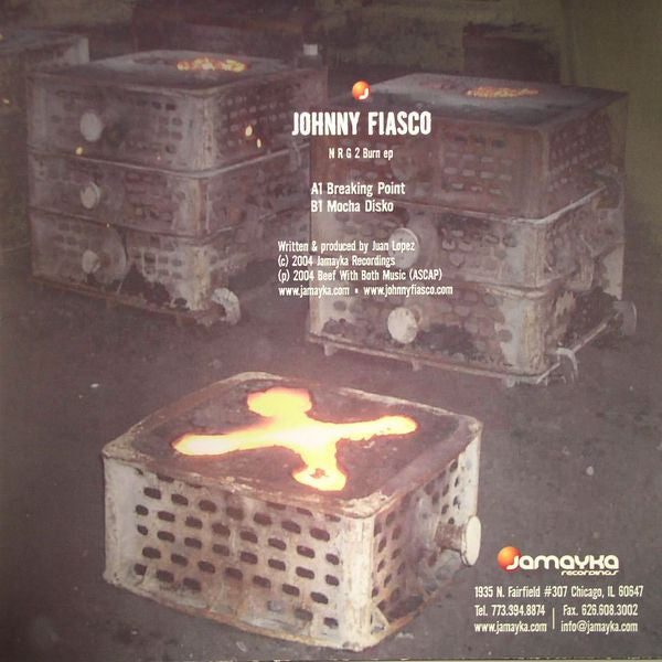 Johnny Fiasco – NRG 2 Burn EP