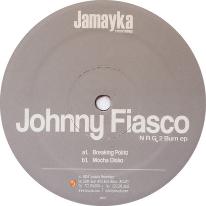 Johnny Fiasco – NRG 2 Burn EP